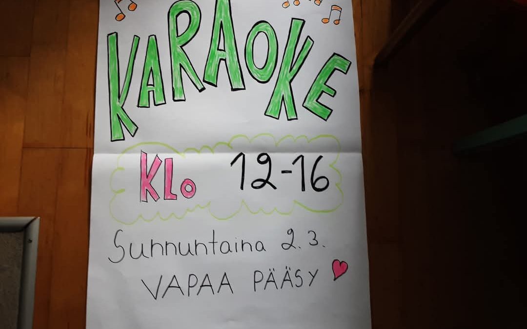 Karaokeiltapäivä